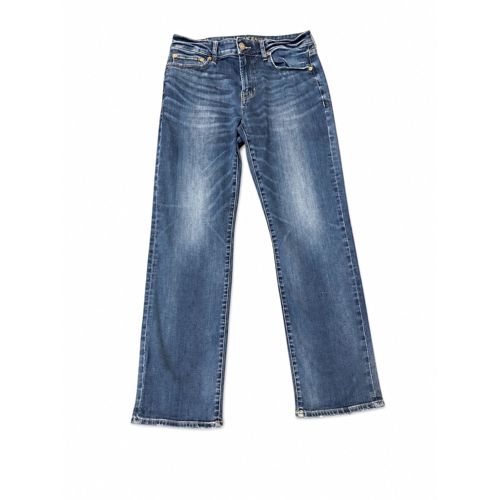 American Eagle Original Boot Jeans Men's 30x32 Medium Wash Extreme Flex Stretch‎